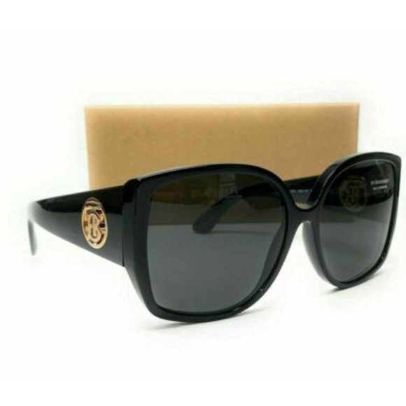 Burberry Women's Black and Grey Sunglasses! - Picture 3 of 3